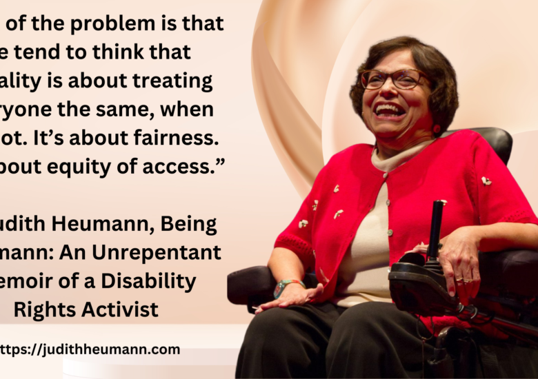 Kenccid highlights Judith Heumann for Women's History Month